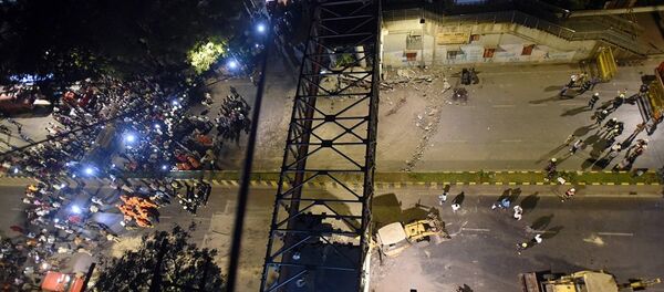 孟买天桥坍塌（资料图片） - 俄罗斯卫星通讯社