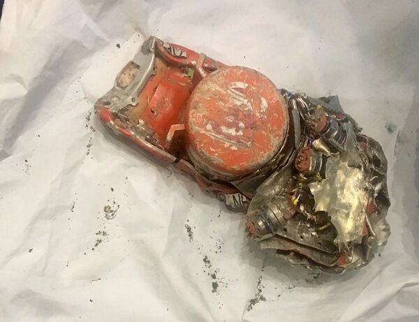 法国公开黑埃航坠毁波音客机黑匣子照片 法国公开黑埃航坠毁波音客机黑匣子照片 - 俄罗斯卫星通讯社