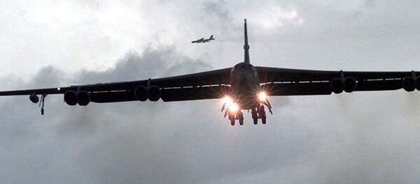 An American B-52 bomber - 俄罗斯卫星通讯社