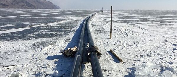 Строительство завода по розливу воды на Байкале Строительство завода по розливу воды на Байкале - 俄羅斯衛星通訊社