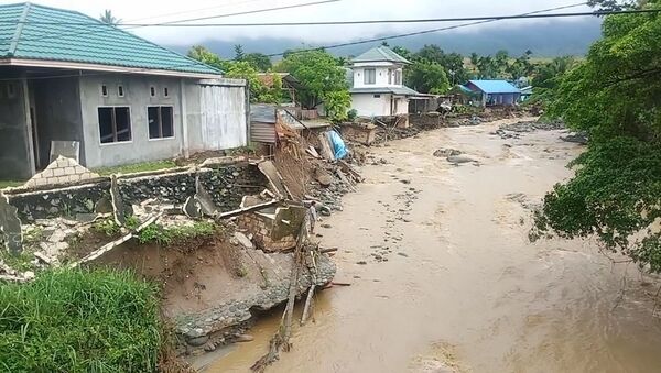 印尼東部洪水致40多人喪生 - 俄羅斯衛星通訊社