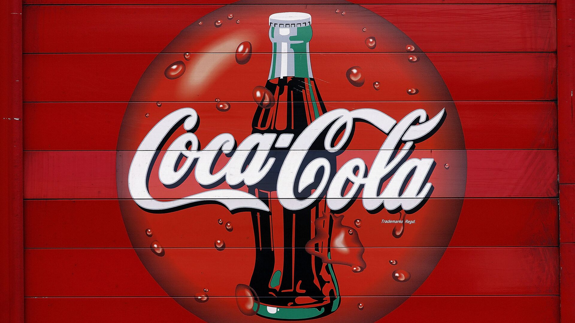 Рекламный постер Кока-Кола на грузовике - 俄罗斯卫星通讯社, 1920, 22.01.2022