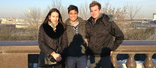 克谢尼娅与加拿大客人 - 俄罗斯卫星通讯社