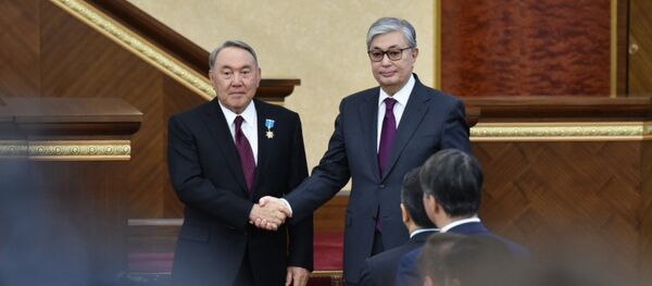 哈新總統認為有必要授予納扎爾巴耶夫榮譽參議員地位 - 俄羅斯衛星通訊社