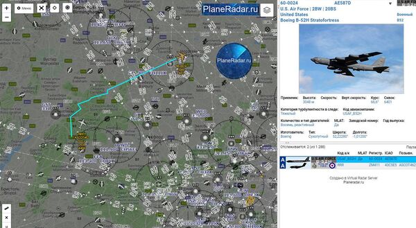 美军核轰炸机飞近俄罗斯边境 - 俄罗斯卫星通讯社