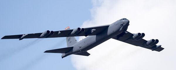 Американский бомбардировщик B-52H Stratofortress  - 俄罗斯卫星通讯社