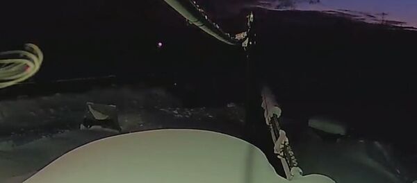 一顆燃燒的隕石飛過克拉斯諾亞爾斯克邊疆區上空 - 俄羅斯衛星通訊社