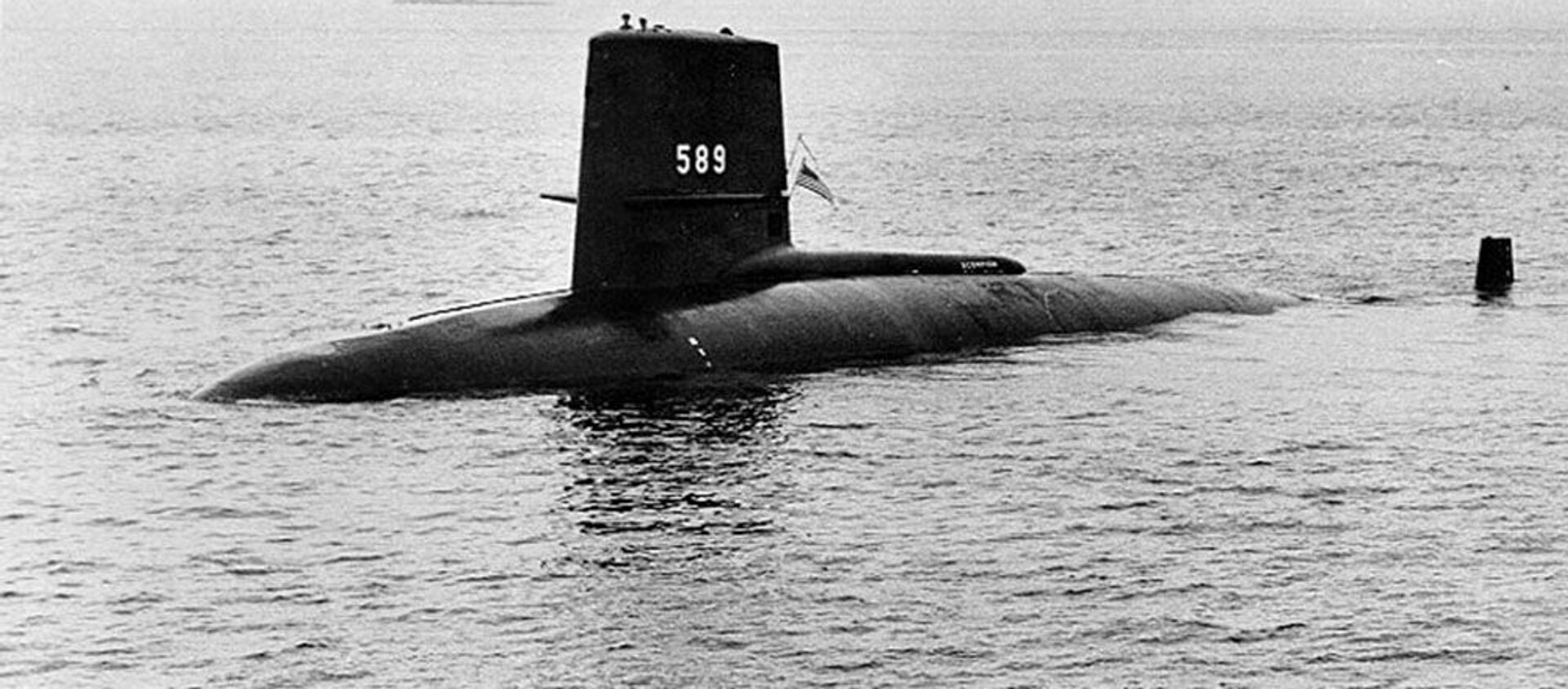 Атомная подводная лодка ВМС США USS Scorpion, 1960 - 俄羅斯衛星通訊社, 1920, 30.01.2020