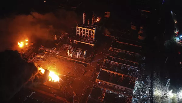 中國政府將對江蘇鹽城化工廠爆炸事件責任人繩之以法 - 俄羅斯衛星通訊社