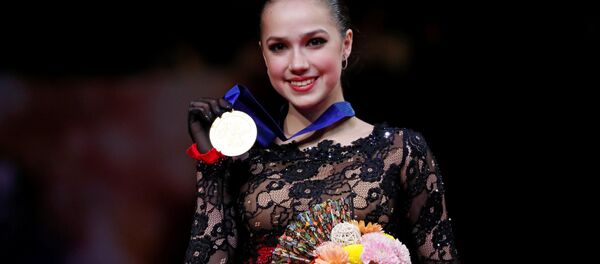 扎吉托娃力夺世锦赛金牌 - 俄罗斯卫星通讯社