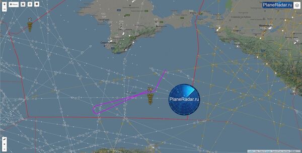 克里米亚沿海发现美侦察机  - 俄罗斯卫星通讯社