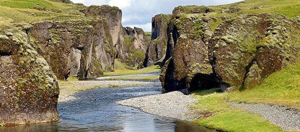 Каньон Фьядрарглуфюр - 俄罗斯卫星通讯社