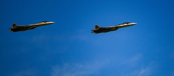 苏-57战机将在莫斯科航展期间首次向外方展出 - 俄罗斯卫星通讯社