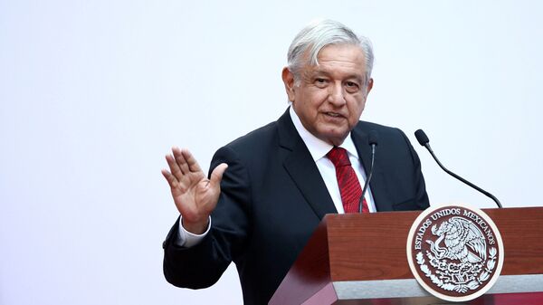 墨西哥总统安德烈斯•曼努埃尔•洛佩斯•奥布拉多 - 俄罗斯卫星通讯社