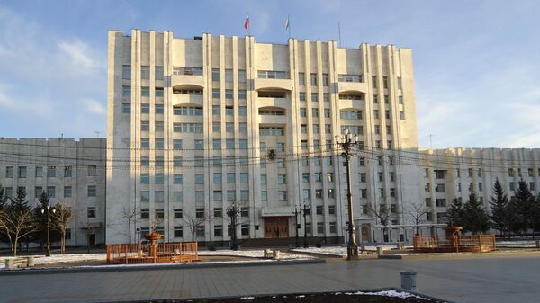 哈巴羅夫斯克市政府大樓 - 俄羅斯衛星通訊社