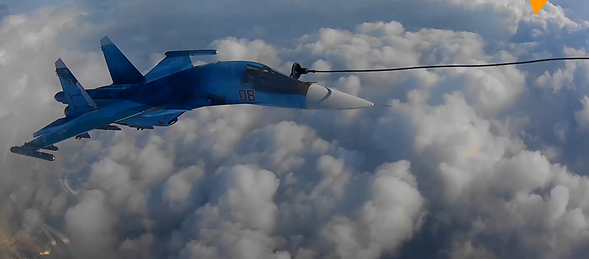 蘇-34轟炸機在南部軍區夜間加油 - 俄羅斯衛星通訊社, 1920, 28.03.2019