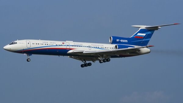 Российский самолет-разведчик Ту-154М Лк-1 - 俄罗斯卫星通讯社
