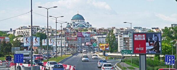 Вид Белграда, Сербия - 俄罗斯卫星通讯社