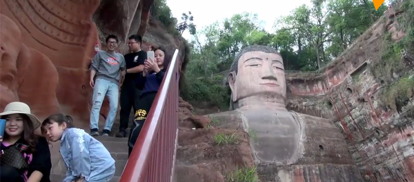 樂山大佛重新對遊客開放 - 俄羅斯衛星通訊社