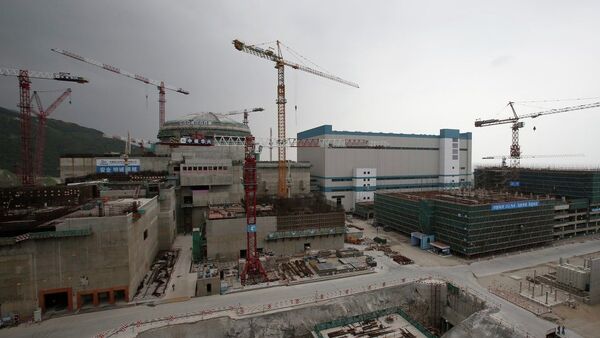 A nuclear reactor and related factilities as part of the Taishan Nuclear Power Plant, to be operated by China Guangdong Nuclear Power (CGN), is seen under construction in Taishan, Guangdong province - 俄羅斯衛星通訊社