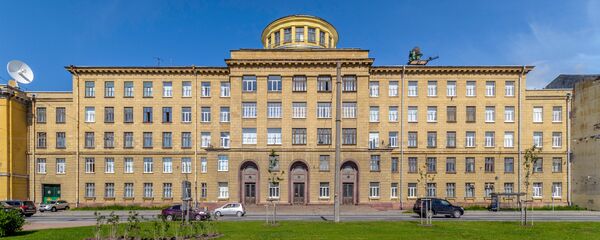 Военно-космическая академия им. А. Ф. Можайского на Ждановской улице в Санкт-Петербурге - 俄罗斯卫星通讯社