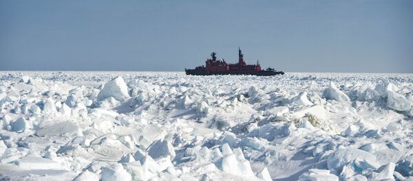 Атомный ледокол Ямал в Арктике Атомный ледокол Ямал в Арктике - 俄罗斯卫星通讯社