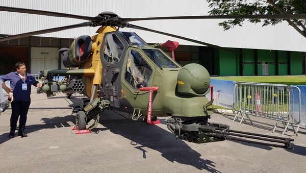 Ударный вертолет T129 Atak, компании Turkish Aerospace - 俄罗斯卫星通讯社