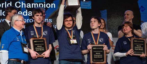 莫斯科大学学生赢得国际大学生程序设计竞赛 莫斯科大学学生赢得国际大学生程序设计竞赛 - 俄罗斯卫星通讯社