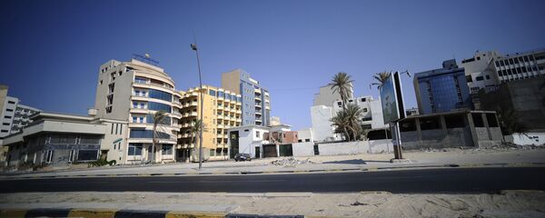 Вид на одну из улиц города Триполи, Ливия - 俄羅斯衛星通訊社