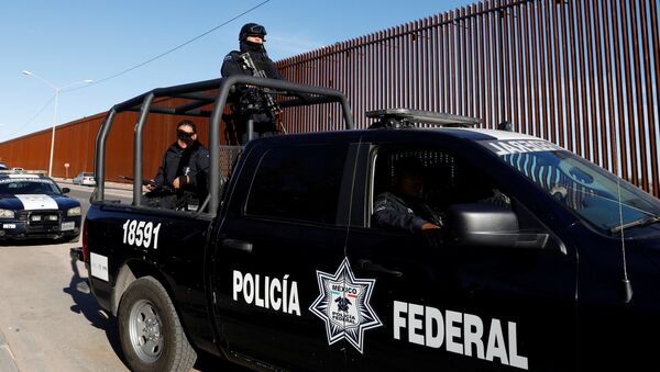 Федеральная полиция Мексики в Мехико - 俄羅斯衛星通訊社