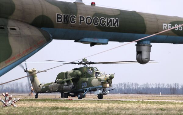 米-28H”夜间猎手“武装直升机 - 俄罗斯卫星通讯社
