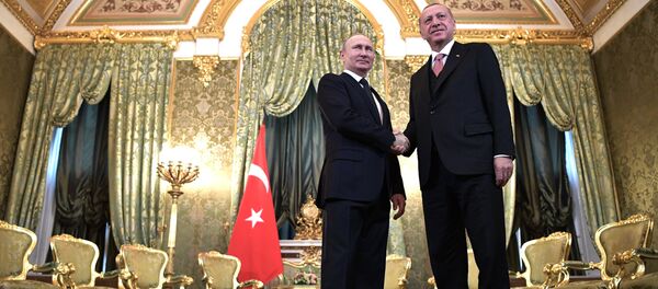 普京：除S-400俄方还有其他向土耳其供应军用产品的项目 - 俄罗斯卫星通讯社