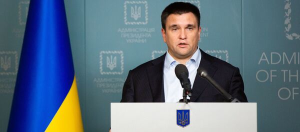 乌克兰外长帕维尔·克利姆金 - 俄罗斯卫星通讯社