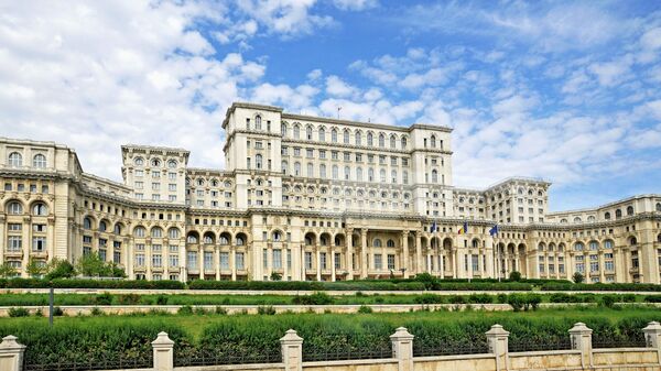Дворец Парламента в Бухаресте, Румыния - 俄羅斯衛星通訊社