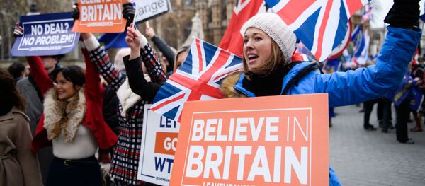 中国将受益于英国无协议退欧 - 俄罗斯卫星通讯社