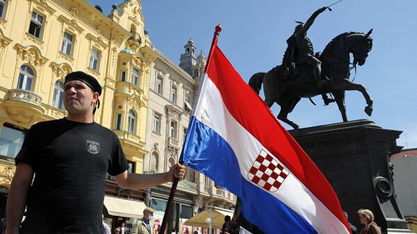 Флаг Хорватии - 俄罗斯卫星通讯社