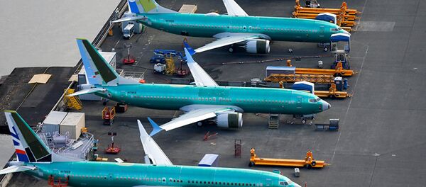 Boeing 737 MAX在波音飞机制造厂 - 俄罗斯卫星通讯社
