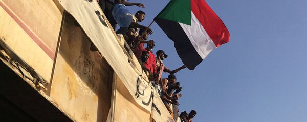 Протестующие в Судане - 俄罗斯卫星通讯社