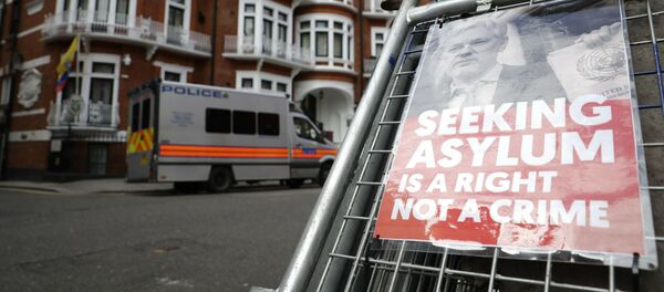 维基解密：英国欲将阿桑奇引渡到美国 - 俄罗斯卫星通讯社