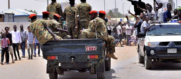 Суданские военные в Хартуме - 俄羅斯衛星通訊社