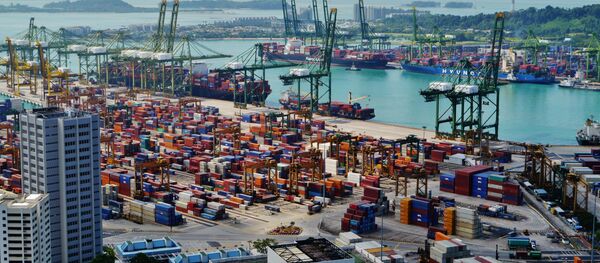 Порт Сингапура - 俄羅斯衛星通訊社