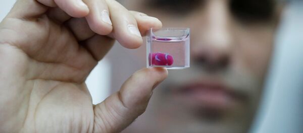 以色列科學家在世界上率先用3D打印機打印出了活心臟 以色列科學家在世界上率先用3D打印機打印出了活心臟 - 俄羅斯衛星通訊社