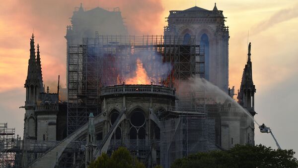 媒体：巴黎圣母院工作人员在23分钟时间内独自寻找火源 - 俄罗斯卫星通讯社