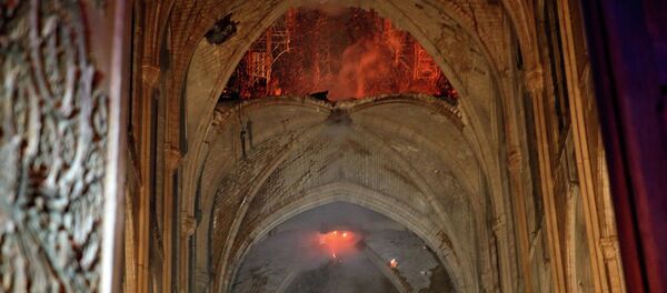 巴黎圣母院主体结构和主要作品幸免于难 - 俄罗斯卫星通讯社