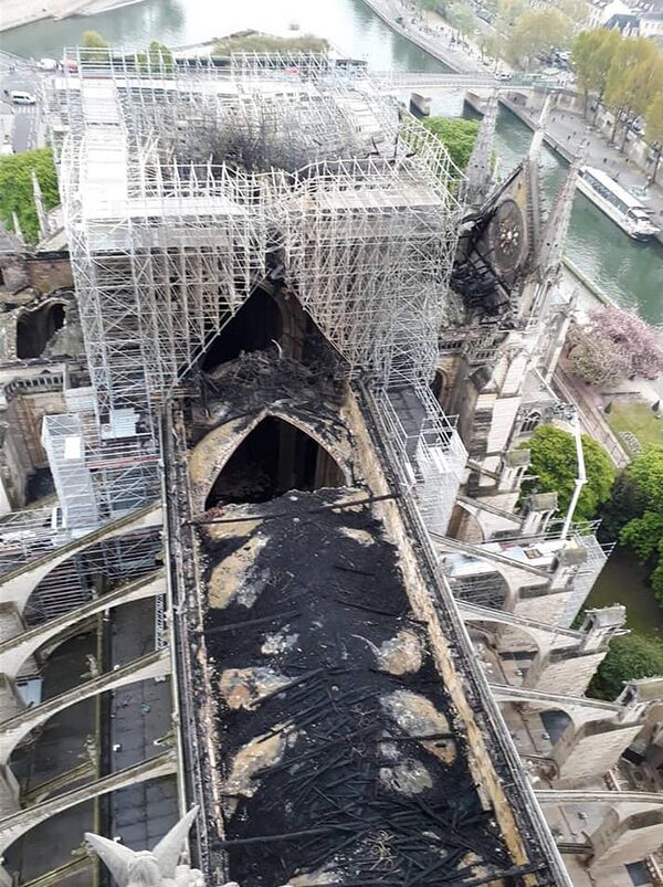 鳥瞰巴黎聖母院 - 俄羅斯衛星通訊社