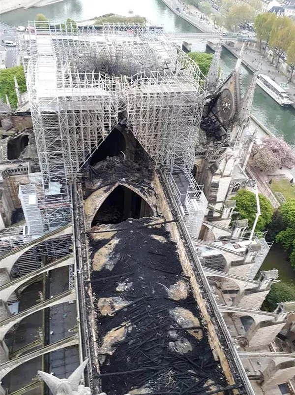 鳥瞰巴黎聖母院