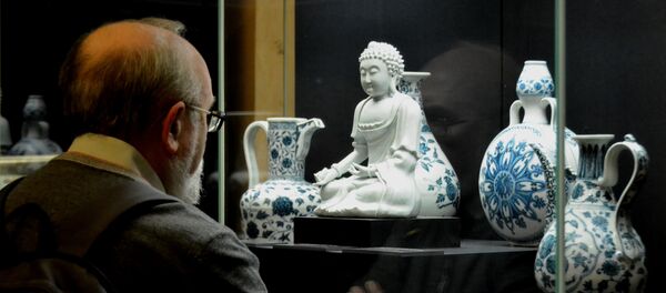 莫斯科展出罕见的中国瓷器 - 俄罗斯卫星通讯社