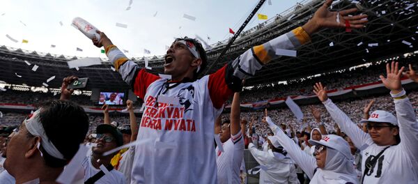 印尼反对党同意静候大选结果 - 俄罗斯卫星通讯社