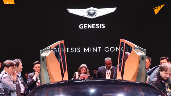 Genesis推出概念车Mint  后备箱是一大亮点 - 俄罗斯卫星通讯社