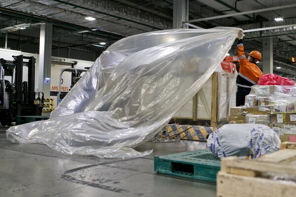 货物终端每年处理近38万吨货物 - 俄罗斯卫星通讯社